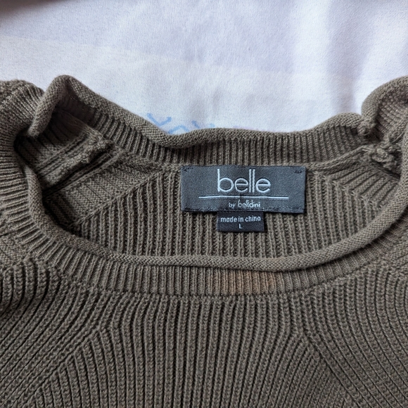 Belle by Belldini Sweater Top US L - Picture 2 of 3